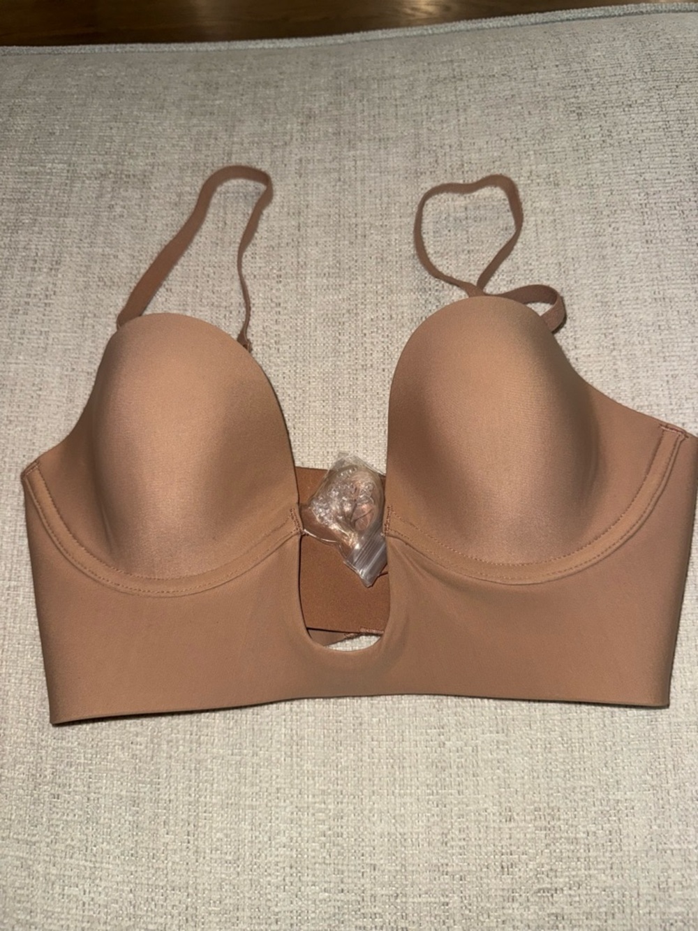 SKIMS Deep Plunge Sleepwear Bra